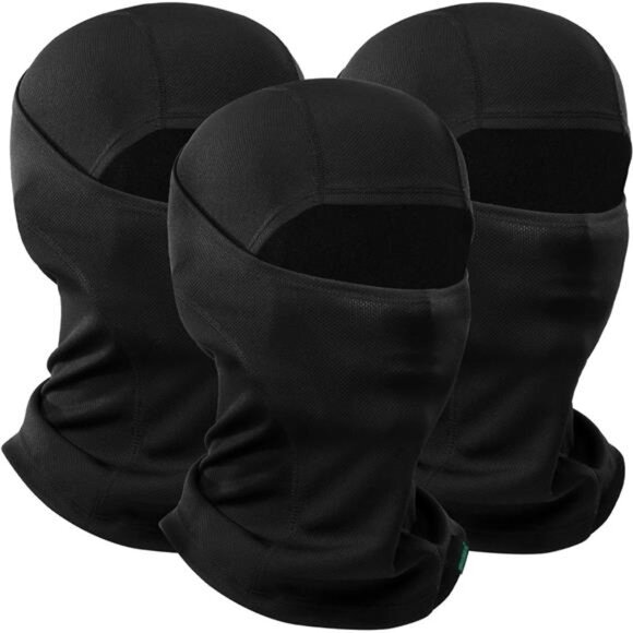 Balaclava Ski Mask 3 Pieces Full Face Cover for Men and Women Breathable Full - Picture 1 of 7